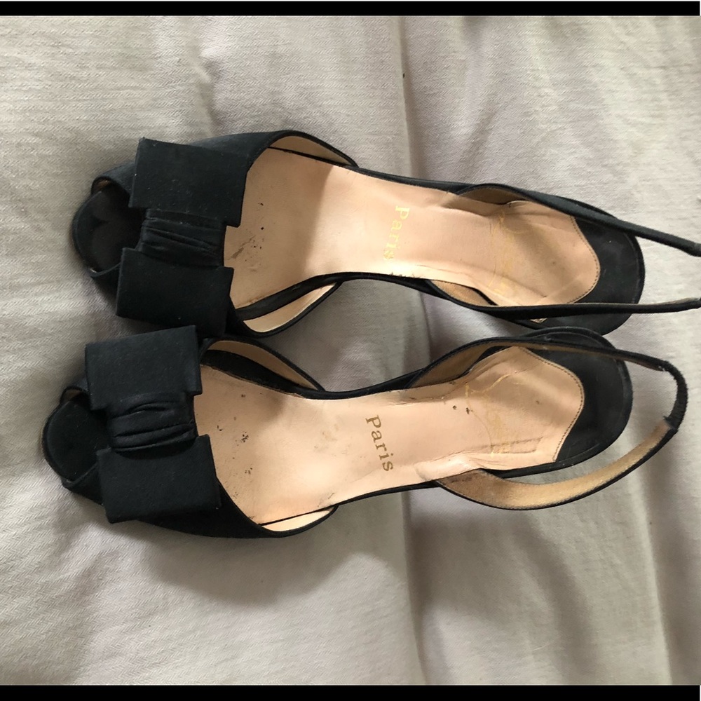 Christian Louboutin Joli Noeud sling backs